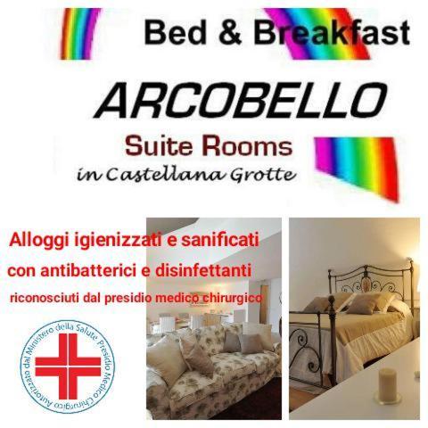 Arcobello Suite Rooms Кастеллана-Гротте Экстерьер фото